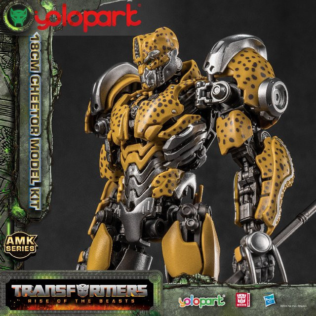 Yolopark Transformers Gepard, Modell Kit, 18cm - Bild 1