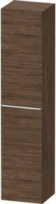 Duravit Hochschrank D-Neo in Dunkelbraun mit 1 Tür und 5 Einlegeböden, B: 40 cm, T: 36 cm, H: 176 cm - Bild 1