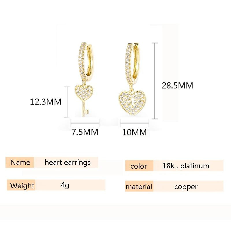 YIRAN Jewelry Creolen, Silber, Zirkonia, Damen - Bild 1