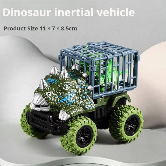 Yiran bag Dinosaurier Lastwagen Autotransporter mit T-Rex Figuren - Bild 1