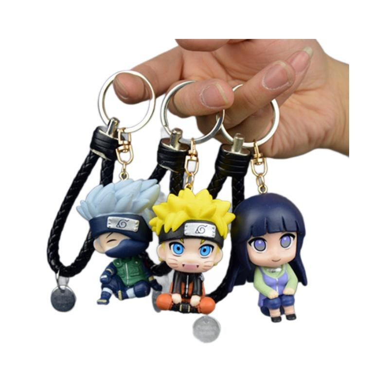 Yiran toy Naruto Schlüsselanhänger Kakashi Gaara Sasuke Bunt / Mehrfarbig - Bild 2