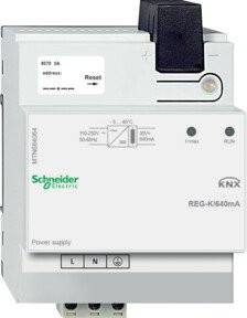 Schneider Electric KNX Spannungsversorgung REG-K/640 mA MTN684064 in Grau und Weiß - Bild 1