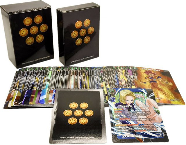 Bandai Dragon Ball Anime-Karten, Englisch, Glänzende Karten, 100-teiliges Set - Bild 1
