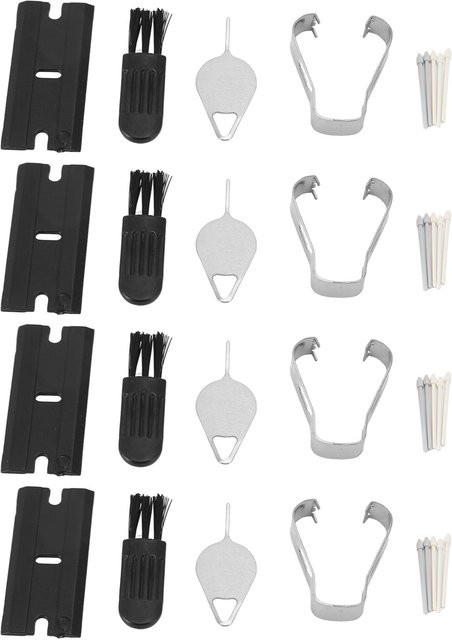 Samsung Stylus Ersatzspitzen Set mit 4 Sets für Galaxy Tab S9 S9+ Plus S9 Ultra S9 FE in Weiß und Bunt - Bild 1