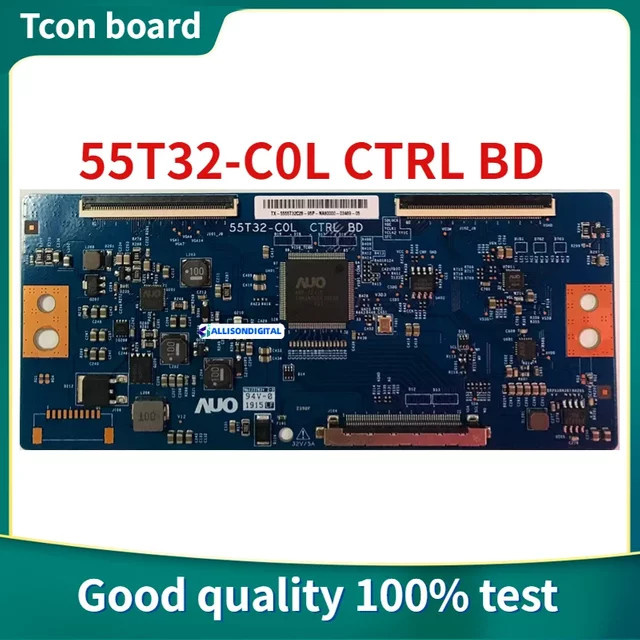 AUO Tcon Board für 55 Zoll 4K UHD Fernseher Modell 55T32-C0L in Blau - Bild 1