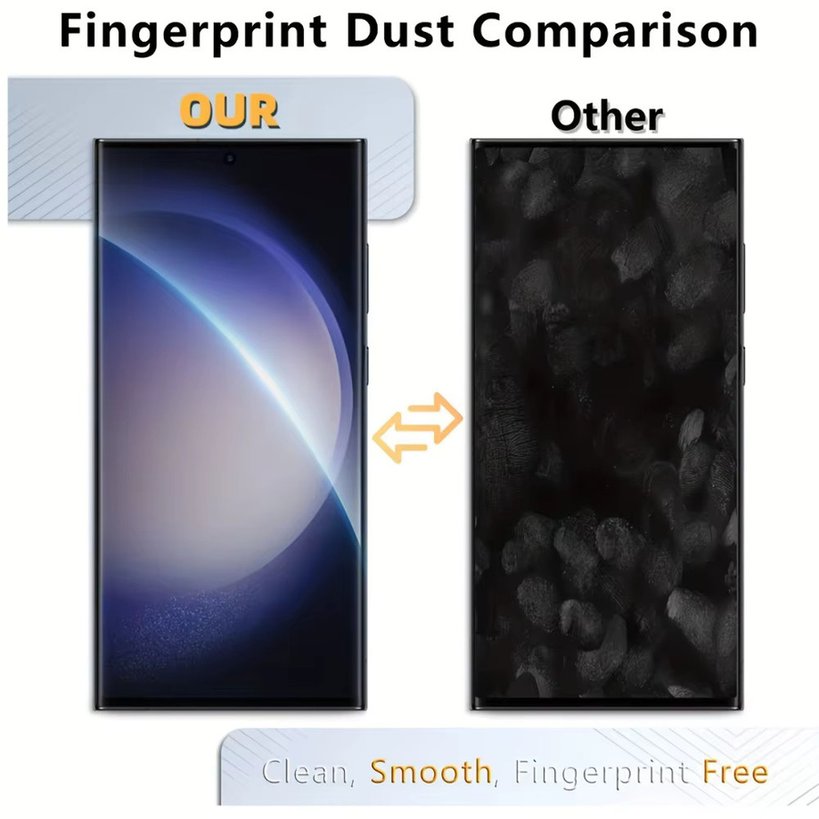 2 Stück Samsung Galaxy S24 Displayschutz aus gehärtetem Glas, Ultra Clear, transparent - Bild 2