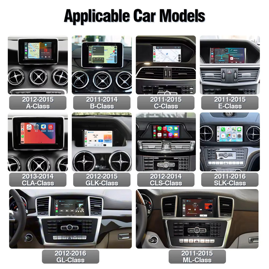AUTOTOP Wireless CarPlay und Android Auto Modul für Mercedes Benz NTG4.5 in Schwarz mit Wi-Fi und Bluetooth - Bild 2