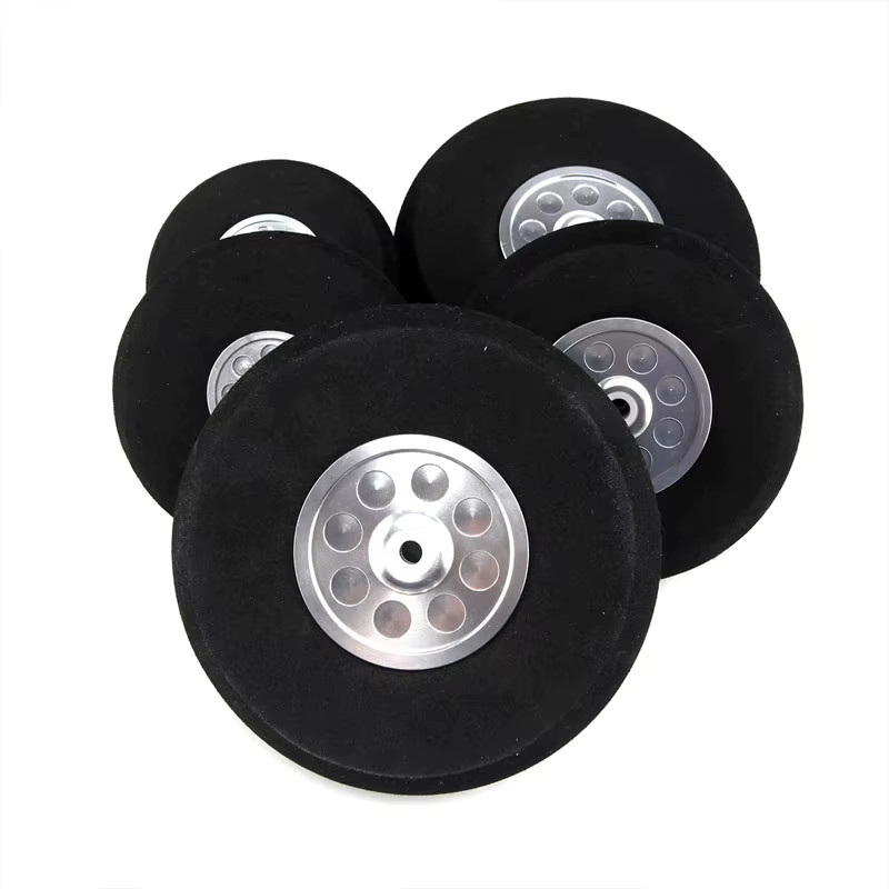 2 Stück Schwammreifen mit Aluminiumnabe, Ersatzrad-Zubehör - Bild 3