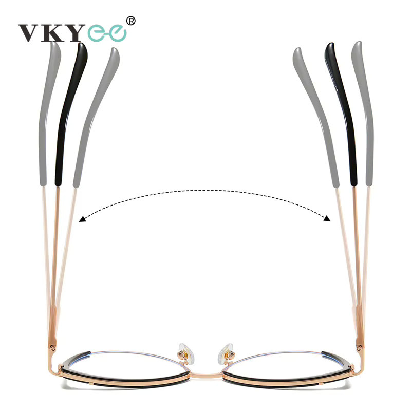 VKYEE Lesebrille Cat Eye, Damen, Blaulichtfilter, photochrom - Bild 2