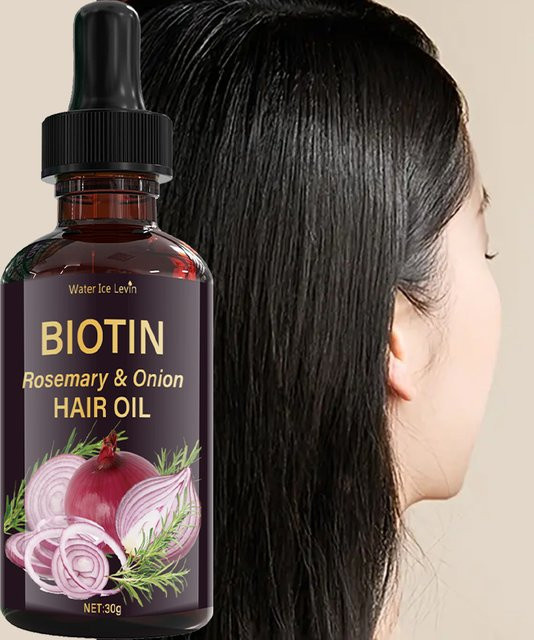 Water Ice Levin Haarpflegeöl mit Biotin, 30 ml, für dickes Haar - Bild 1