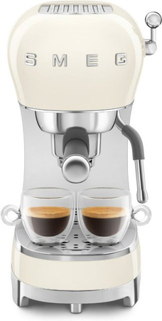 Smeg Siebträgermaschine ECF02CREU in Creme/Beige