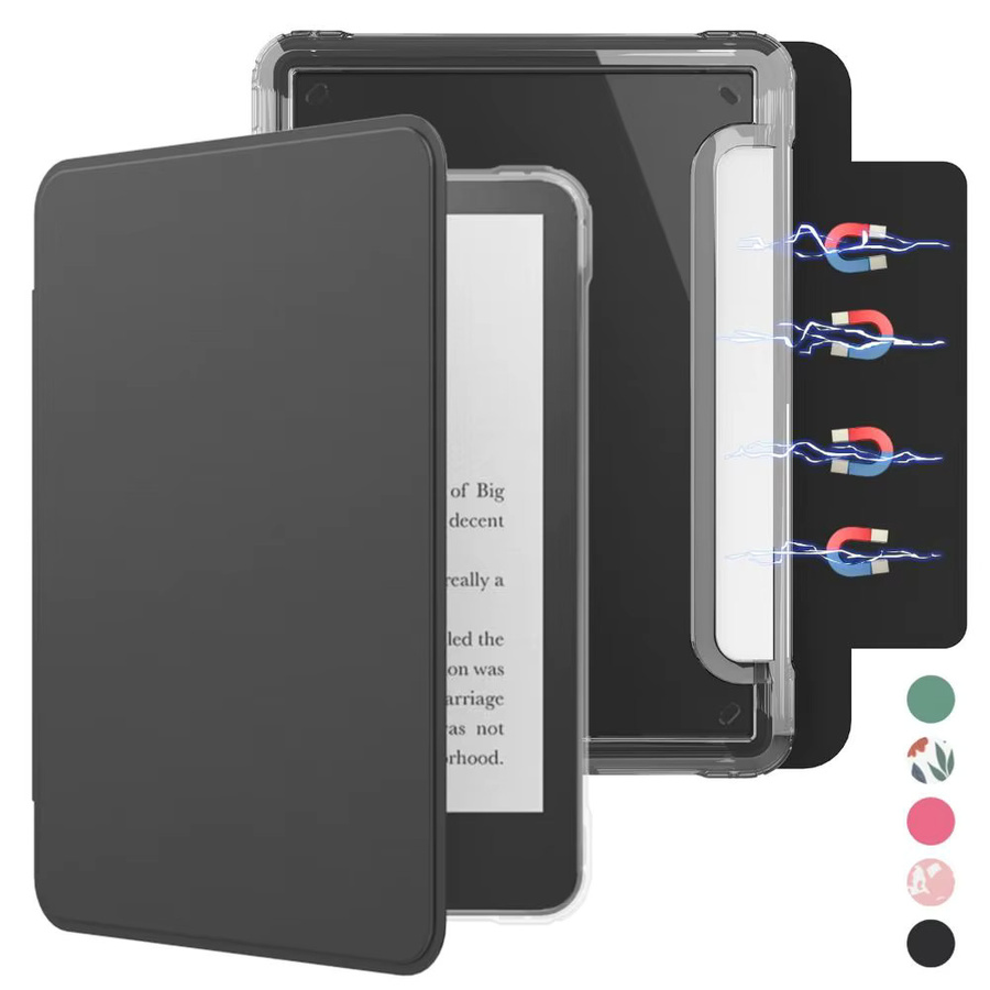 Amazon Auto Wake/Sleep E-Reader Case mit verstellbarem Acryl-Magnetcover für Kindle Paperwhite 12. Gen 2024 7 Zoll Colorsoft in Grün - Bild 2