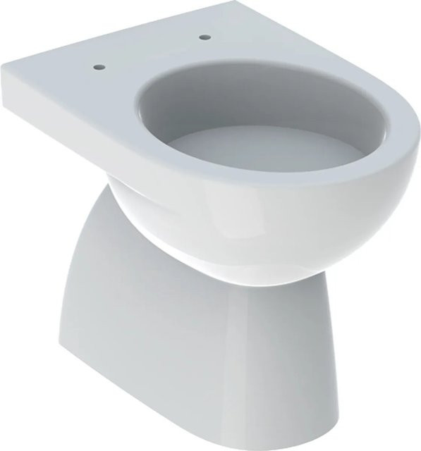 Geberit Stand-WC Renova Tiefspüler in Weiß mit vertikalem Abgang - Bild 1
