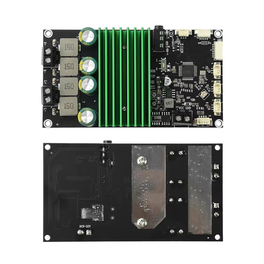 diymore Bluetooth-Verstärkerplatine mit EQ Bass-Verstärkung und App-Steuerung, Zweikanal Audio-Verstärkermodul 2x150W, DC 9-32V - Bild 3