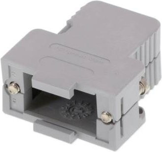 Molex D-SUB Gehäuse aus Kunststoff in Grau mit 180° Anschluss - Bild 1