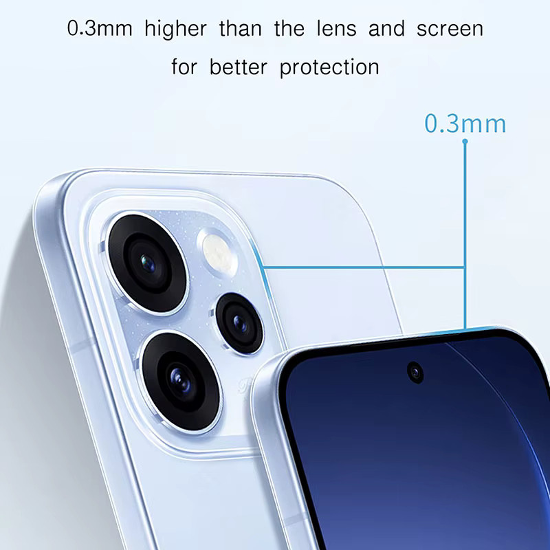 Ultradünne transparente Handyhülle aus weichem TPU für OPPO Reno 15, 15C, 15F, Pro Max und Mini als Vollschutz-Rückabdeckung - Bild 2