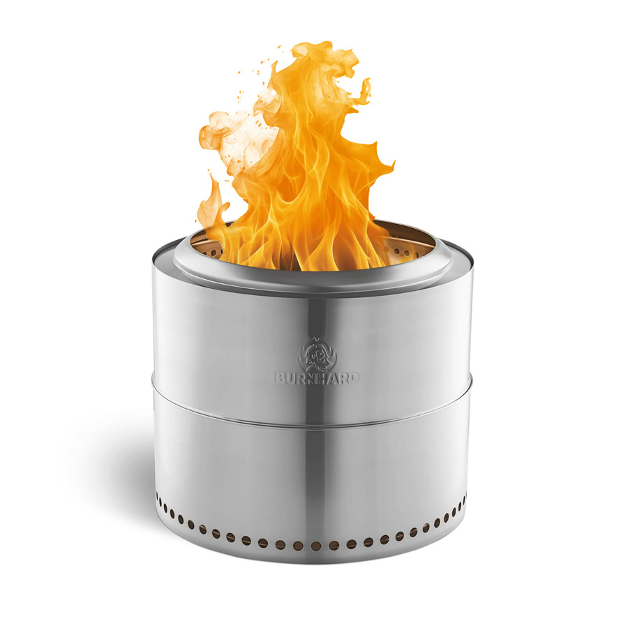 Feuerschale aus Edelstahl mit einem Durchmesser von 50 cm - Bild 1