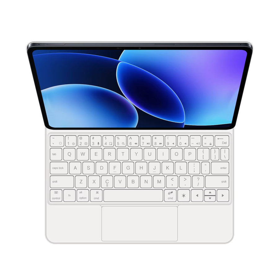 Xiaomi Folio Tastatur mit Hintergrundbeleuchtung und Touchpad für Mi Pad 8 Pro 11,2 Zoll, Magnetische Smart Cover Abdeckung in Schwarz oder Weiß - Bild 2
