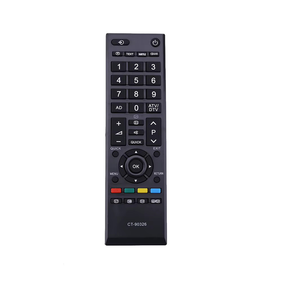 Toshiba Universelle Fernbedienung in Schwarz als Ersatzzubehör für CT-90336 und CT-90351 - Bild 3