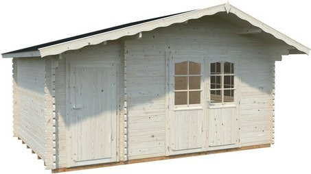 PALMAKO Blockbohlenhaus Emma aus Holz in Braun, B/H/T: 513 x 268 x 330 cm - Bild 1