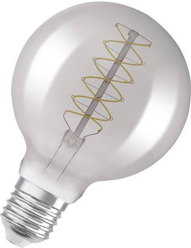 Osram LED Globeform Leuchtmittel E27 Vintage Warmweiß Dimmbar Glas Transparent H x B x T: 13,8 x 9,5 x 9,5 cm - Bild 1