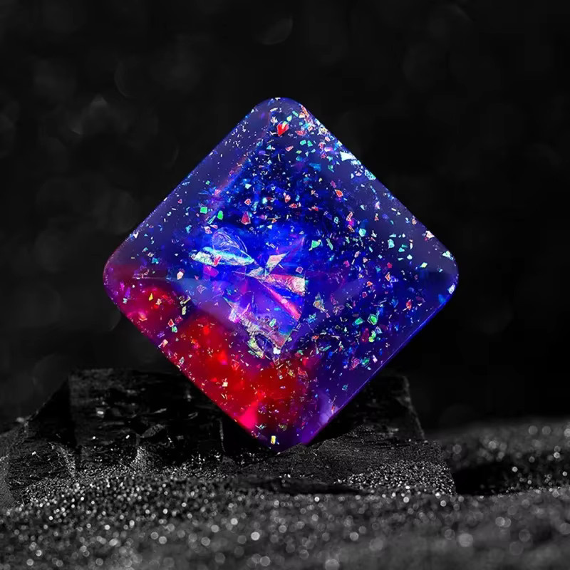 MYGVN Flip Gems Finger Gyro Desktop Kinetische Energie Vent Fidget Spinner Stern Konstellation - Bild 1