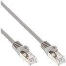 InLine 90er Bulk-Pack Patchkabel Cat.5e SF/UTP Ethernet/LAN grau, Länge: 0,5 m - Bild 1