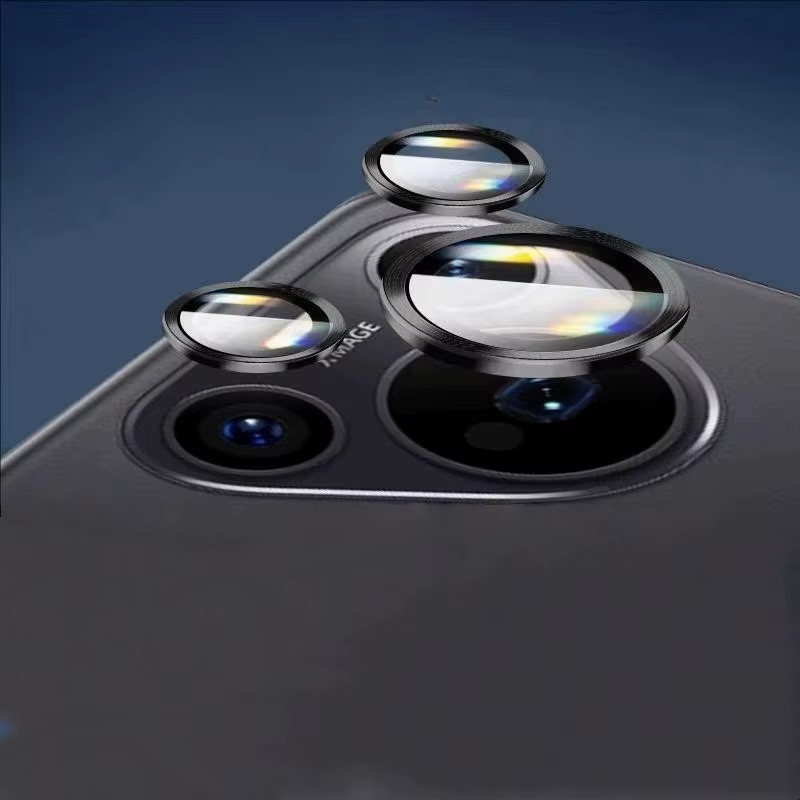 Huawei Kamera Objektiv Schutz aus Aluminiumlegierung und gehärtetem Glas für Huawei Pura 80 Pro, Pura 80 Ultra, Pura 70 Ultra und Pura 70 Pro in Schwarz und Multicolor - Bild 1