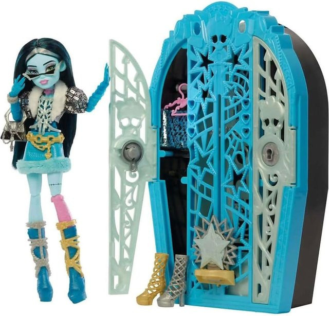Mattel Monster High Skulltimate Secrets Hauntlywood Mysteries Frankie Stein Puppe - Bild 1