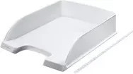 Leitz Briefablage Standard Plus aus Kunststoff, Weiß, B: 35,7 cm, T: 25,5 cm, H: 7,0 cm - Bild 1