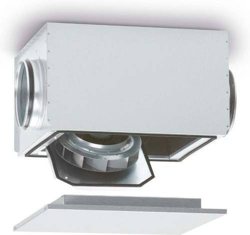Helios Ventilatoren 9627 Rohrlüfter 230V in Silber aus Metall, 1250 m³/h - Bild 1