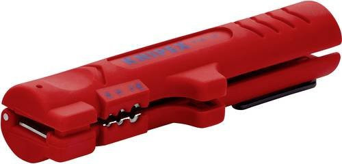 Knipex Kabelentmanteler für Flach-, Rund- und Feuchtraumkabel, 125 mm, rot - Bild 1