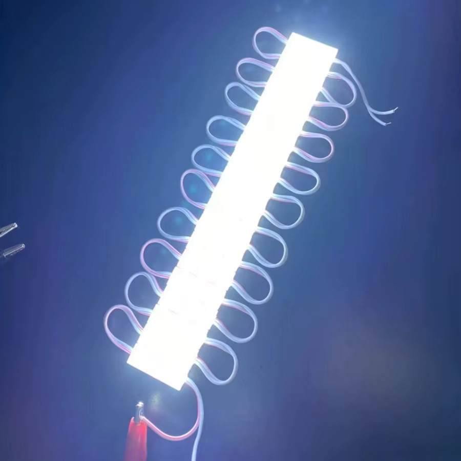 20 Stück JOYLIT DC 12 V LED-Module 2835 SMD mit Linse, kühles Weiß 6500 K, wasserdicht IP67 für Hintergrundbeleuchtung und Schilderbeleuchtung - Bild 4