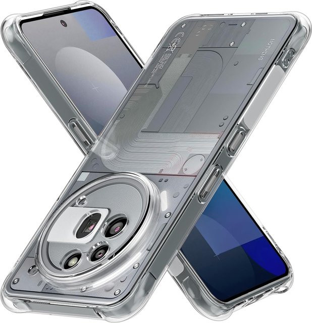 Transparente TPU-Schutzhülle für Nothing Phone 3A Pro und 2A Plus CMF, stoßfeste Hülle mit verstärkten Ecken von Fundas - Bild 1