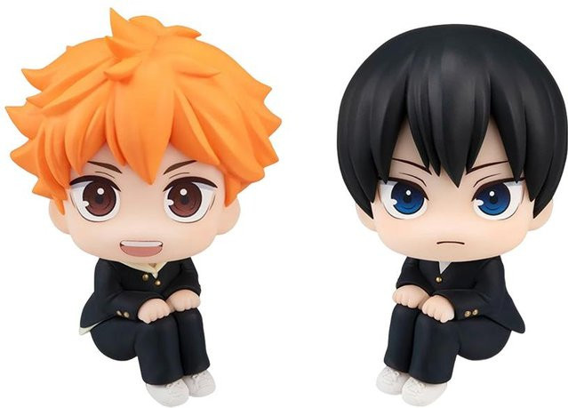 Fashnics Anime Haikyuu Figur Hinata Shoyo und Tobio Kageyama Q Version aus PVC in Multicolor, Höhe: 10 cm - Bild 1