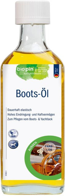 Biopin Bootsöl Farblos Wasserabweisend 0,25 l - Bild 1
