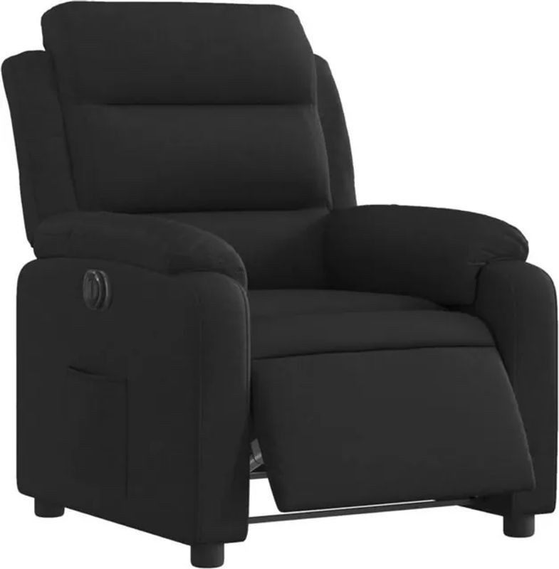 Elektrischer Relaxsessel von vidaxl in Schwarz aus Stoff und Polyester im modernen Design - Bild 1