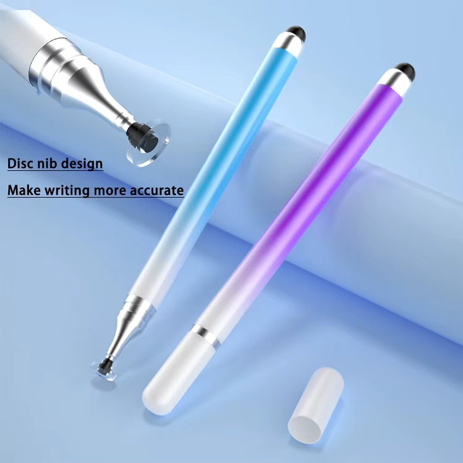 Advaka 2-in-1 Stylus-Stift für kapazitive Touchscreens in Gold für iPad, iPhone, Android und Samsung Tablets - Bild 2