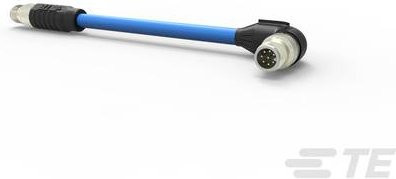 TE Connectivity Sensor-Aktor-Steckverbinder konfektioniert blau 1-2322423-3 - Bild 1