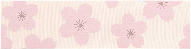 Rico Design Paper Poetry Taftband Kirschblüten in Puder Pink, Breite: 3,8 cm, Länge: 3 m - Bild 1