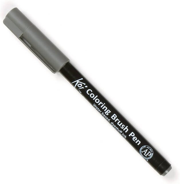 Sakura Koi Coloring Brush Pen in Dark Warm Gray - Bild 1