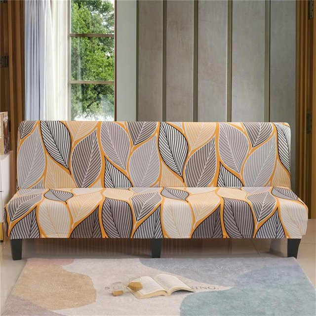 Yiran bag Stretch-Futonbezug für Sofas ohne Armlehnen, elastischer Couchbezug in Multicolour, Länge: 170-210 cm - Bild 1