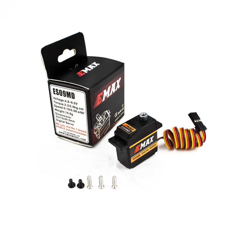 wishiot Micro Digital Servo ES09MD, Metal Gear, 4,8 V-6,0 V - Bild 2