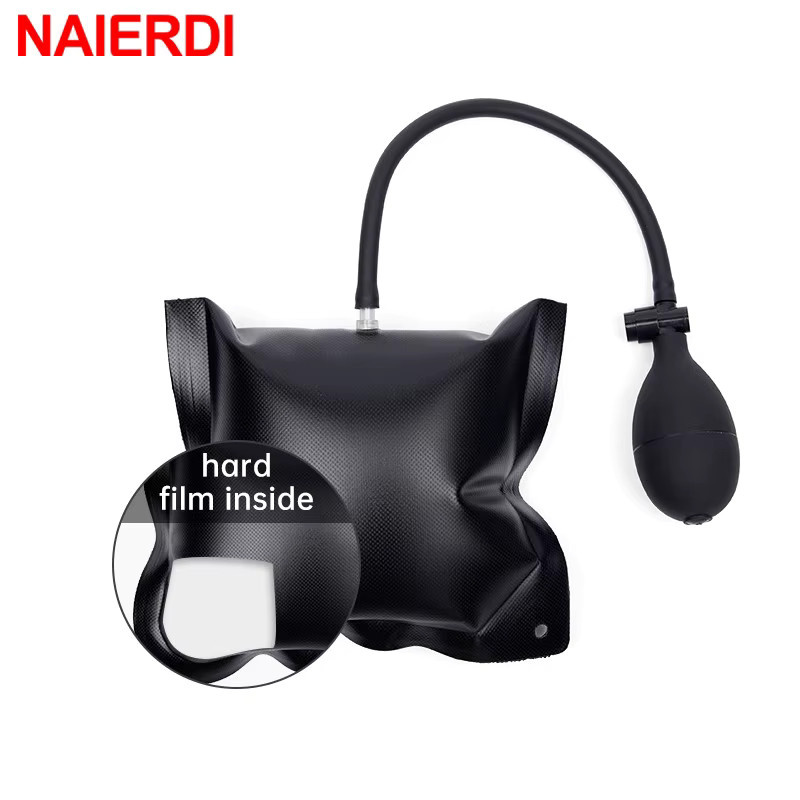 NAIERDI Air Wedge Bag 3-teiliges professionelles Nivellierungsset in Schwarz zur Fensterreparatur und als Schlosserzubehör - Bild 2
