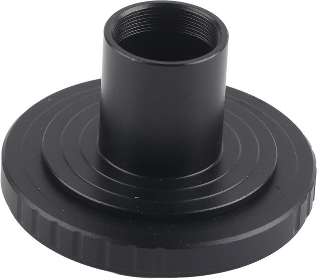 Nikon Metall-Adapterring für T-Mount Mikroskop-Okular 23,2 mm auf Nikon AI-Anschluss SLR-Kamera, Schwarz - Bild 1
