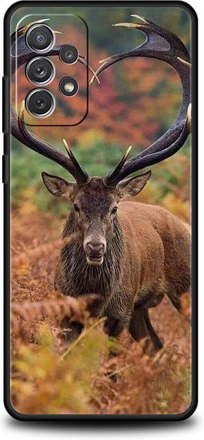 Handyhülle Hirschjagd Camo für Samsung Galaxy A-Serie in Schwarz und Multicolour - Bild 1