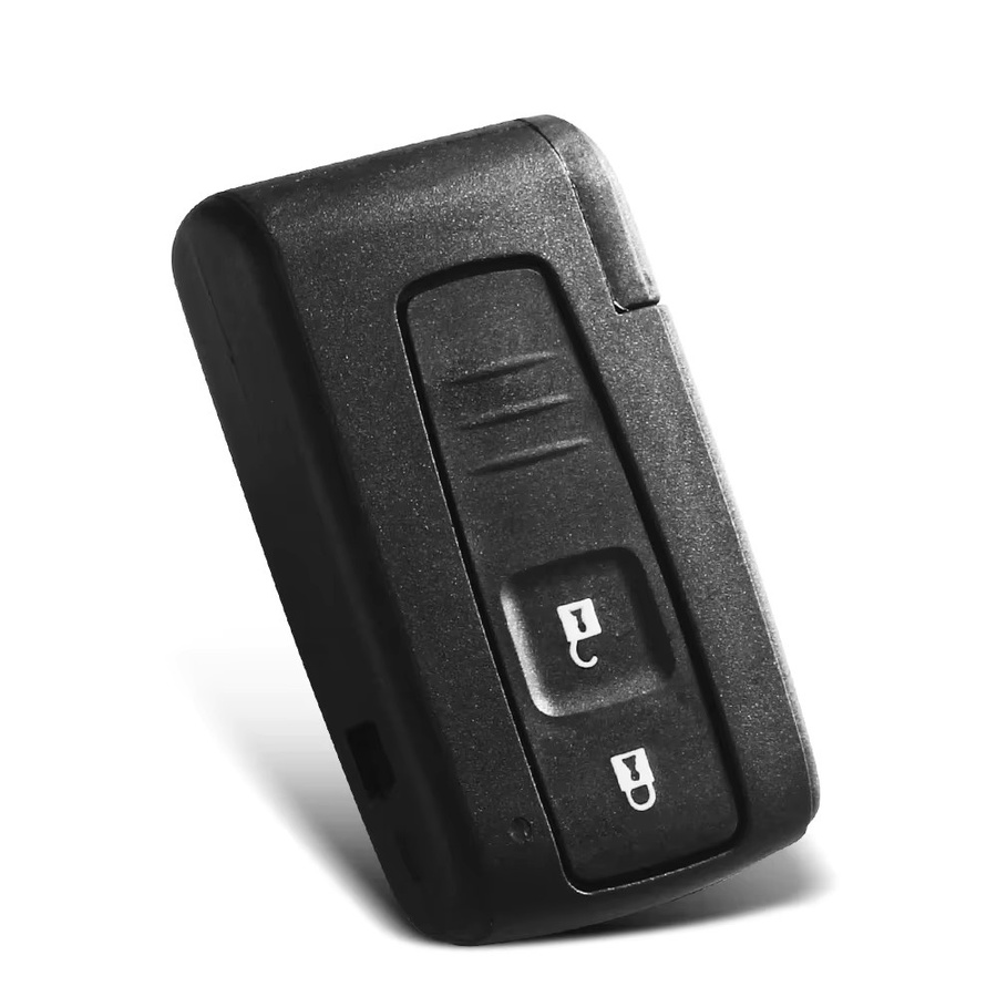 KEYYOU Smart Schlüssel Gehäuse für Toyota Corolla Verso und Camry, 2/3 Tasten, Schwarz - Bild 2