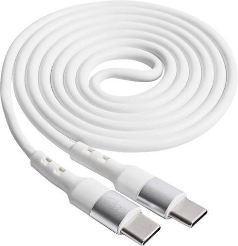 Akyga USB-C Kabel Weiß AK-USB-40 Länge: 1,00 m - Bild 1