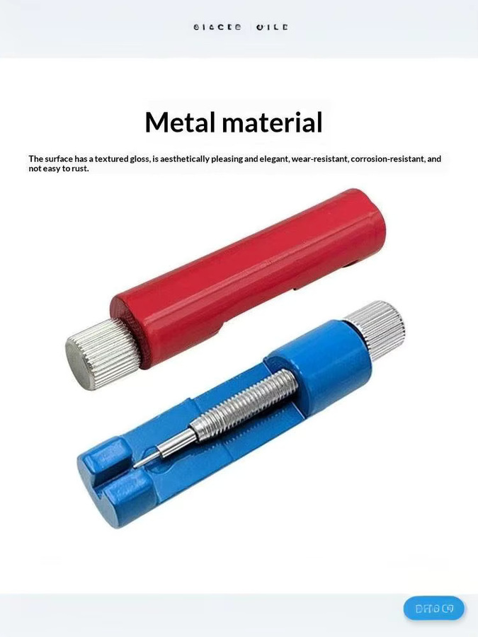 Velishy Werkzeug zum Entfernen von Uhrenarmbandgliedern, Aluminiumlegierung - Bild 5
