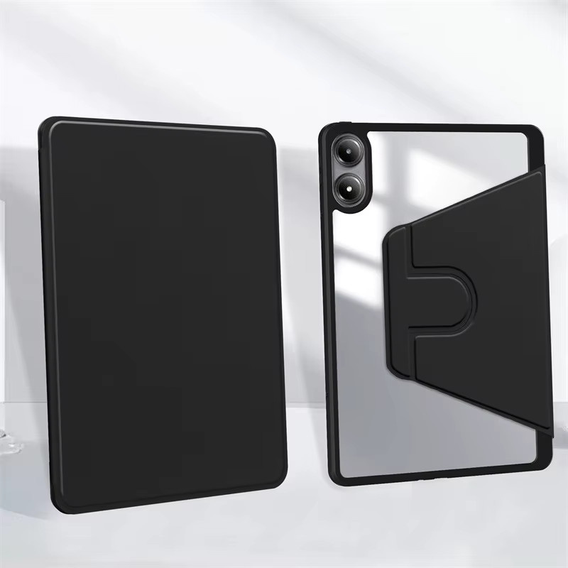 Xiaomi Magnetische Smart Case für Redmi Pad Pro 12,1 Zoll 2024 mit rotierendem Ständer und Stiftschlitz in Schwarz - Bild 5